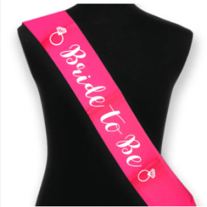 Bride To Be Sash