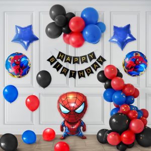 Spiderman birthday themes Set