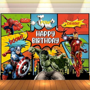 marvel theme party decoration