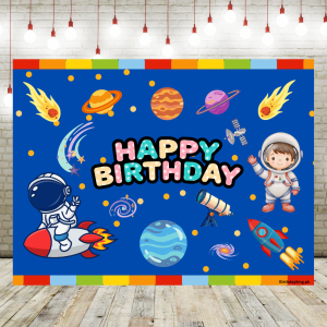 space themed birthday party