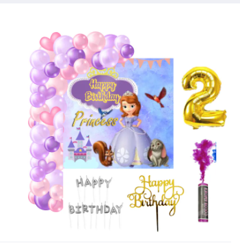 Sofia princess birthday theme