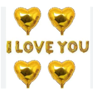i love you balloons