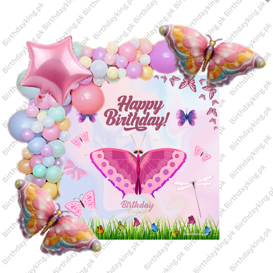 butterfly birthday theme