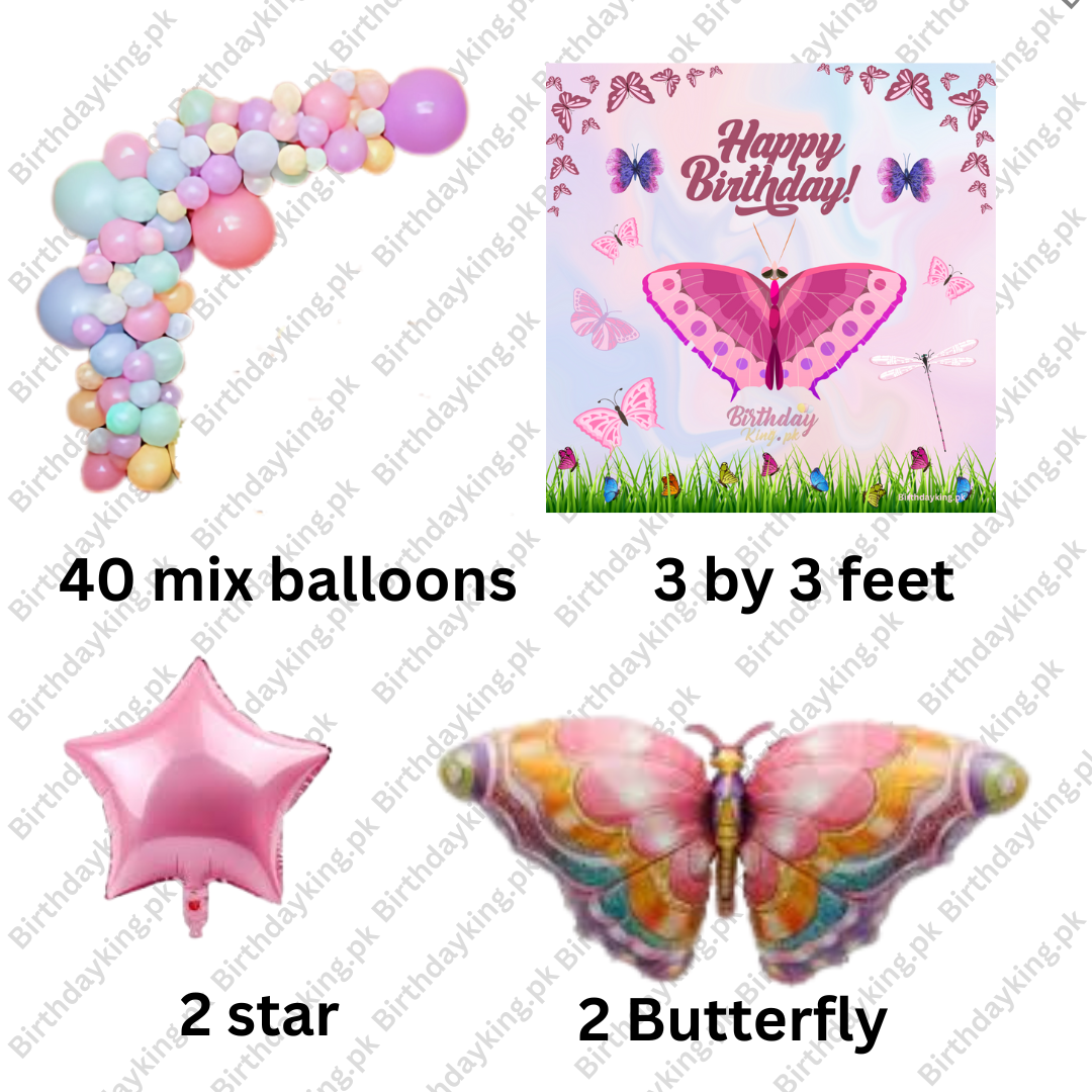 butterfly birthday theme set - Image 2